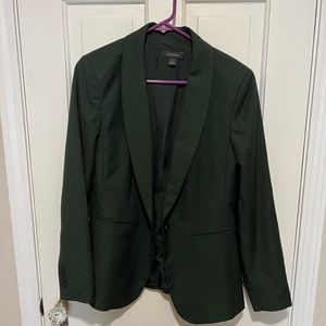 Ann Taylor dark green blazer